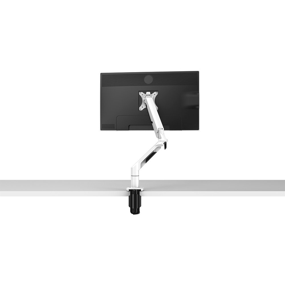 Imagem 9 de 24 do produto Suporte de Mesa Articulado para Monitor de 17" a 36" FlexiSpot MA8, Ajustes com Pistão a Gás, VESA, Branco - MA8W