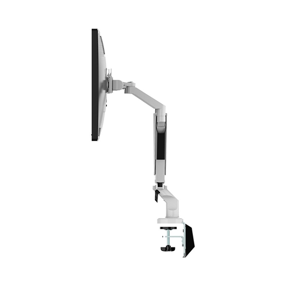 Imagem 12 de 19 do produto Suporte de Mesa Articulado para 2 Monitores de 17" a 32" FlexiSpot MA8D2, Ajustes com Pistão a Gás, VESA, Branco - MA8D2W