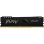 Memoria RAM Kingston Fury  Beast, 16GB, 3200MT/s, DDR4, CL16, DIMM, 1Gx8, Preto - KF432C16BB1/16WP