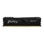 Memoria RAM Kingston Fury  Beast, 16GB, 3200MT/s, DDR4, CL16, DIMM, 1Gx8, Preto - KF432C16BB1/16WP
