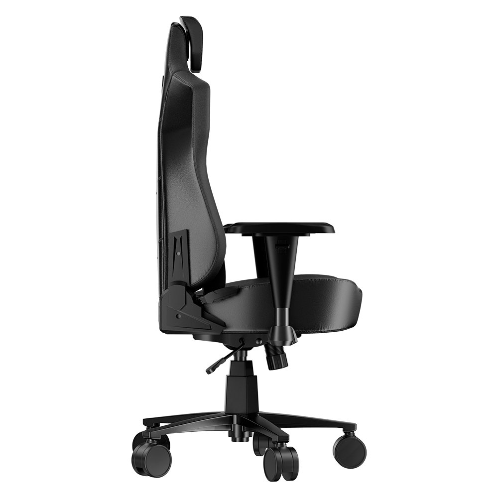 Imagem 2 de 6 do produto Cadeira Gamer 1STPLAYER k3, Até 140kg, Reclinável, com Almofadas, Material PU, Preta - K3-FC-BK