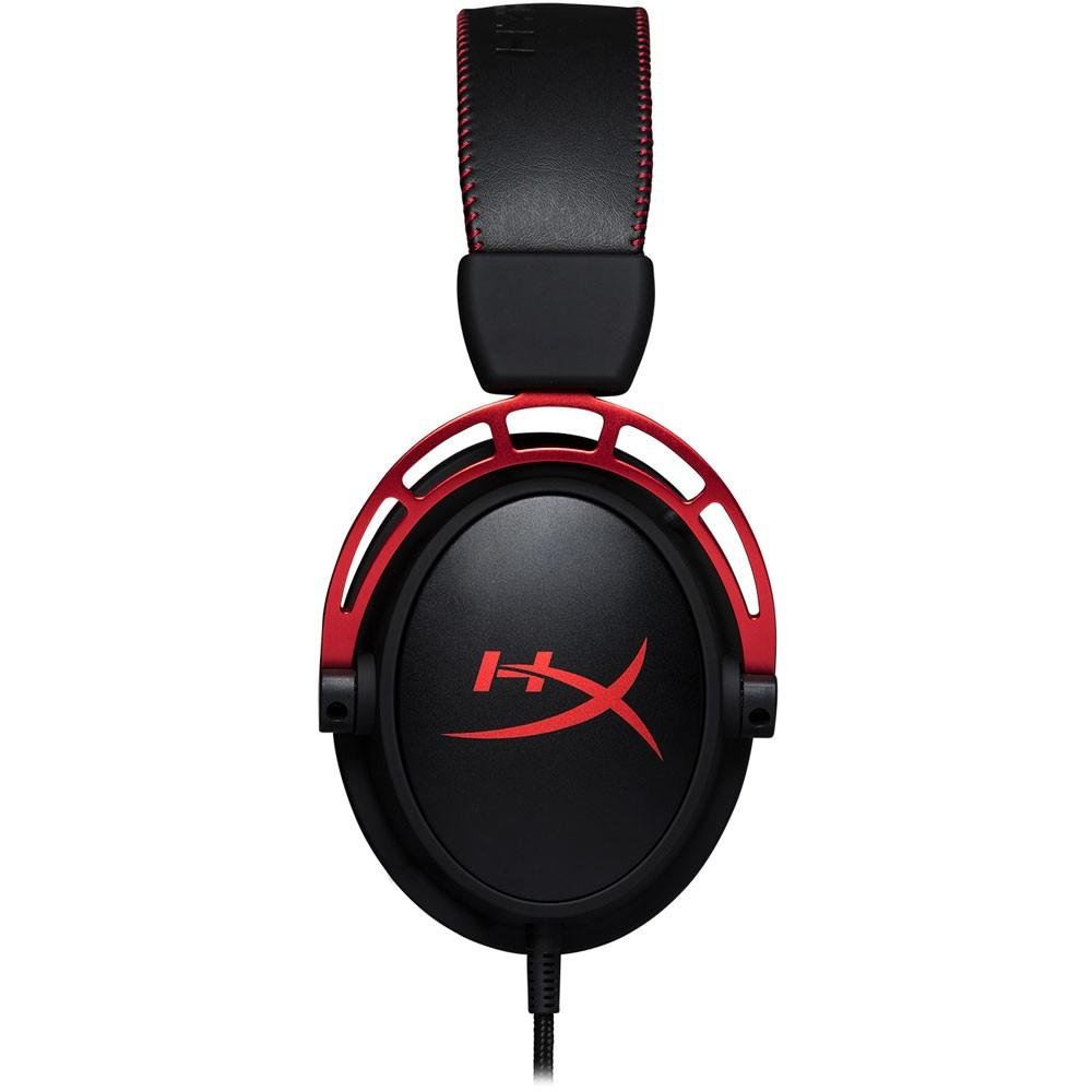 Headset Gamer HyperX Cloud Alpha, Drivers 50mm, Múltiplas Plataformas, P2 e P3, Preto e Vermelho - 4P5L1AA#ABL Headset Gamer HyperX Cloud Alpha, Drivers 50mm, Múltiplas Plataformas, P2 e P3, Preto e Vermelho - 4P5L1AA#ABL