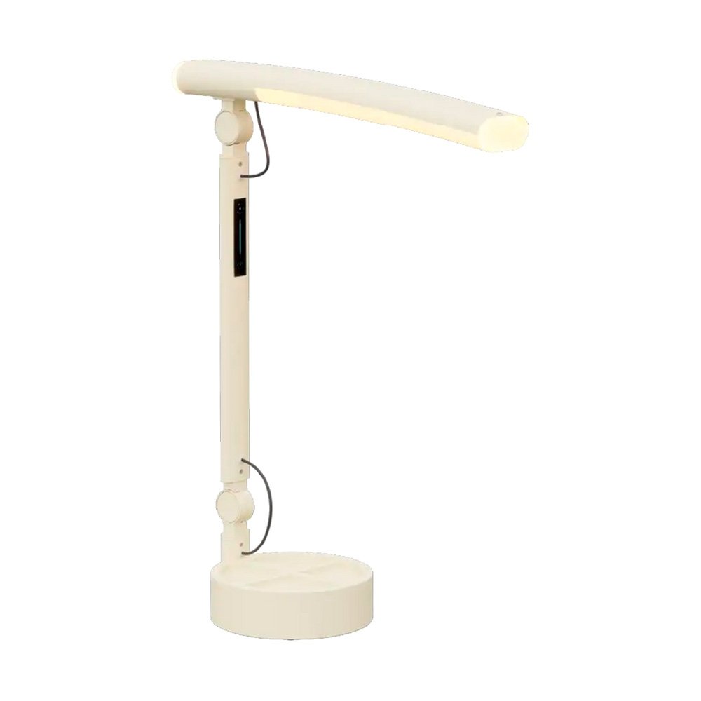 Luminária de Mesa Elements Solare, LED, Bivolt, Bege - 71180