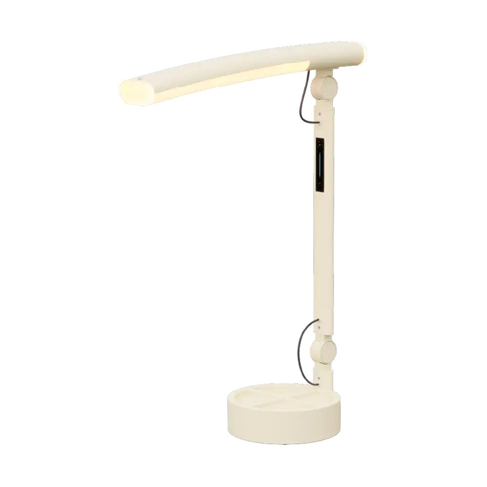 Luminária de Mesa Elements Solare, LED, Bivolt, Bege - 71180 - view 2