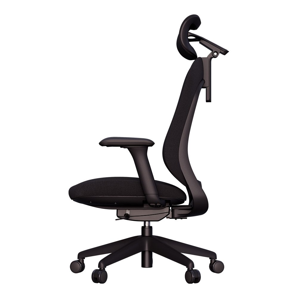 Cadeira Office Elements Nimea, Até 110kg, Reclinável, Malha, Preta - ( Balão.info - foto 6