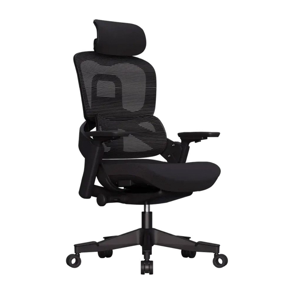 Cadeira Office Elements Calira, Até 110kg, Reclinável, Malha, Preta - 72119