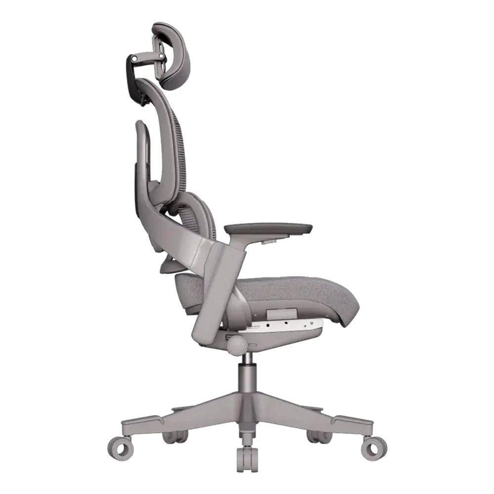 Cadeira Office Elements Calira, Até 110kg, Reclinável, Malha, Cinza - 72120 - view 2