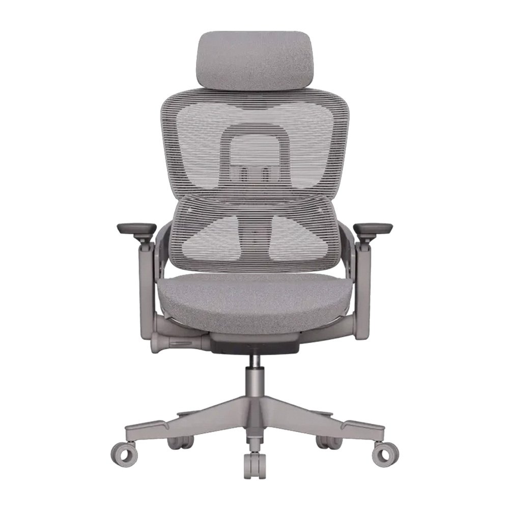Cadeira Office Elements Calira, Até 110kg, Reclinável, Malha, Cinza - ( Balão.info - foto 3