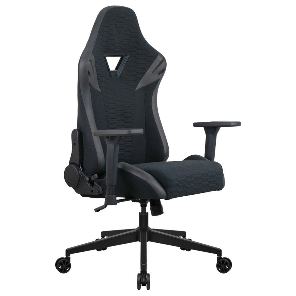 Cadeira Ergonômica Formula V VC2, Tecido, Apoio Lombar Ajustável, Base Reforçada, Preto - VC2-BK - view 2