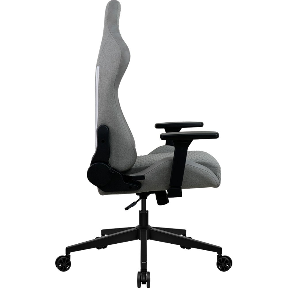 Cadeira Ergonômica Formula V VC2, Tecido, Apoio Lombar Ajustável, Base Reforçada, Cinza Claro - VC2-LG - view 4