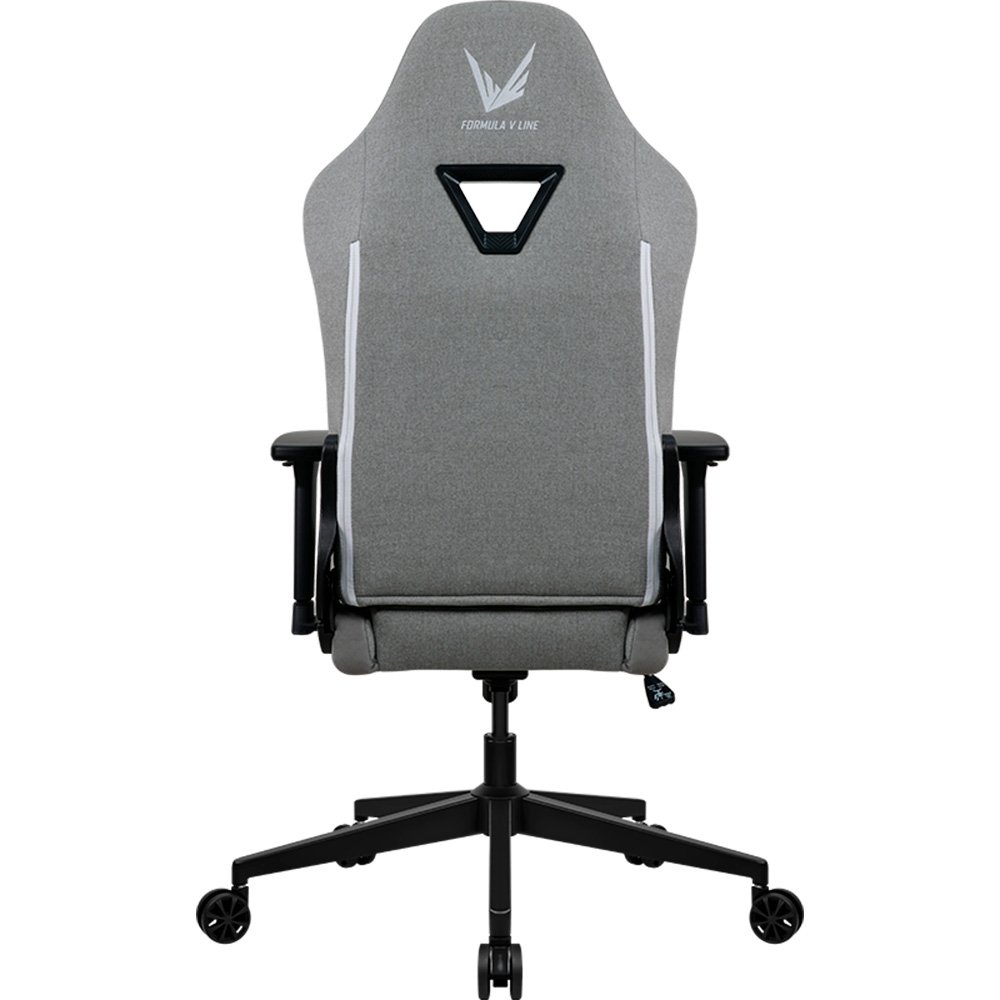 Cadeira Ergonômica Formula V VC2, Tecido, Apoio Lombar Ajustável, Base Reforçada, Cinza Claro - VC2-LG - view 5