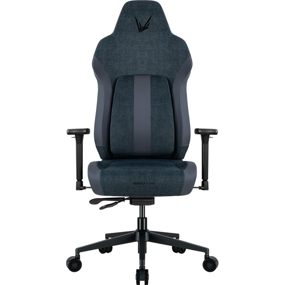 Cadeira Gamer Formula V Viron, Proteção Antiarranhões PET, Encosto Anatômico, Preto - VIRON-BK