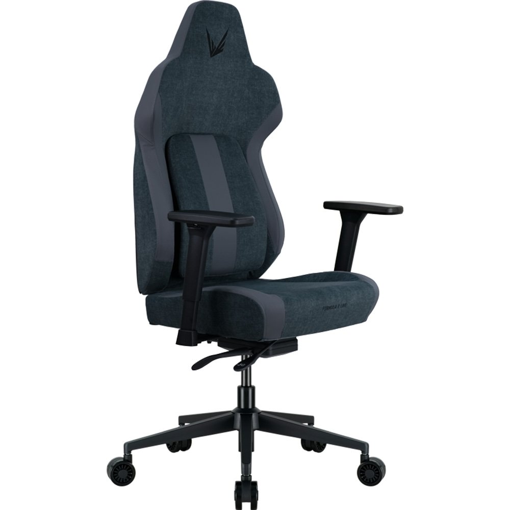 Imagem 2 de 4 do produto Cadeira Gamer Formula V Viron, Proteção Antiarranhões PET, Encosto Anatômico, Preto - VIRON-BK
