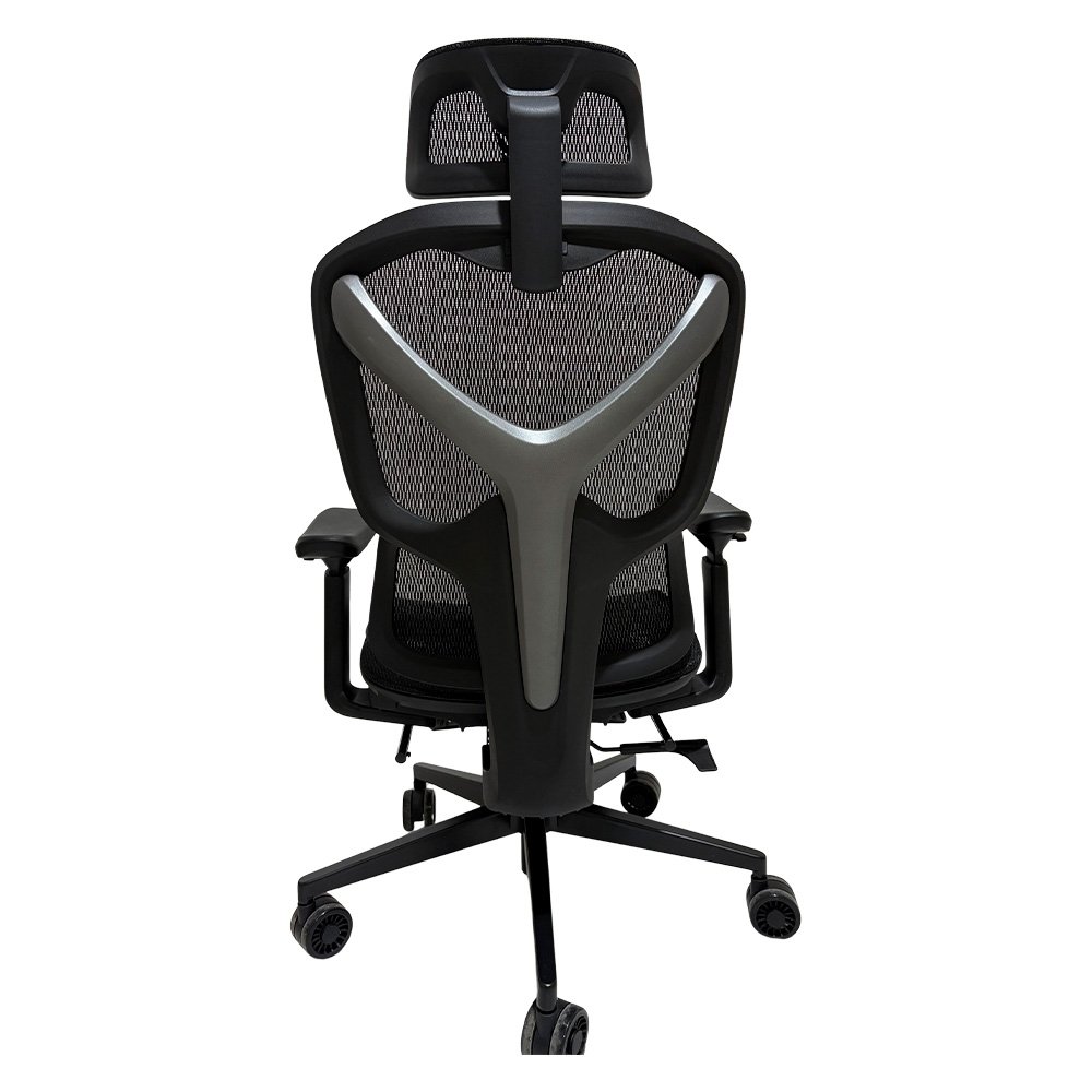 Cadeira Ergonômica Formula V Ergolux 5 Plus, Encosto em Malha Respirável, Apoio de Braço Ajustável, Preto - ERGLX5PLUS-BK - view 3