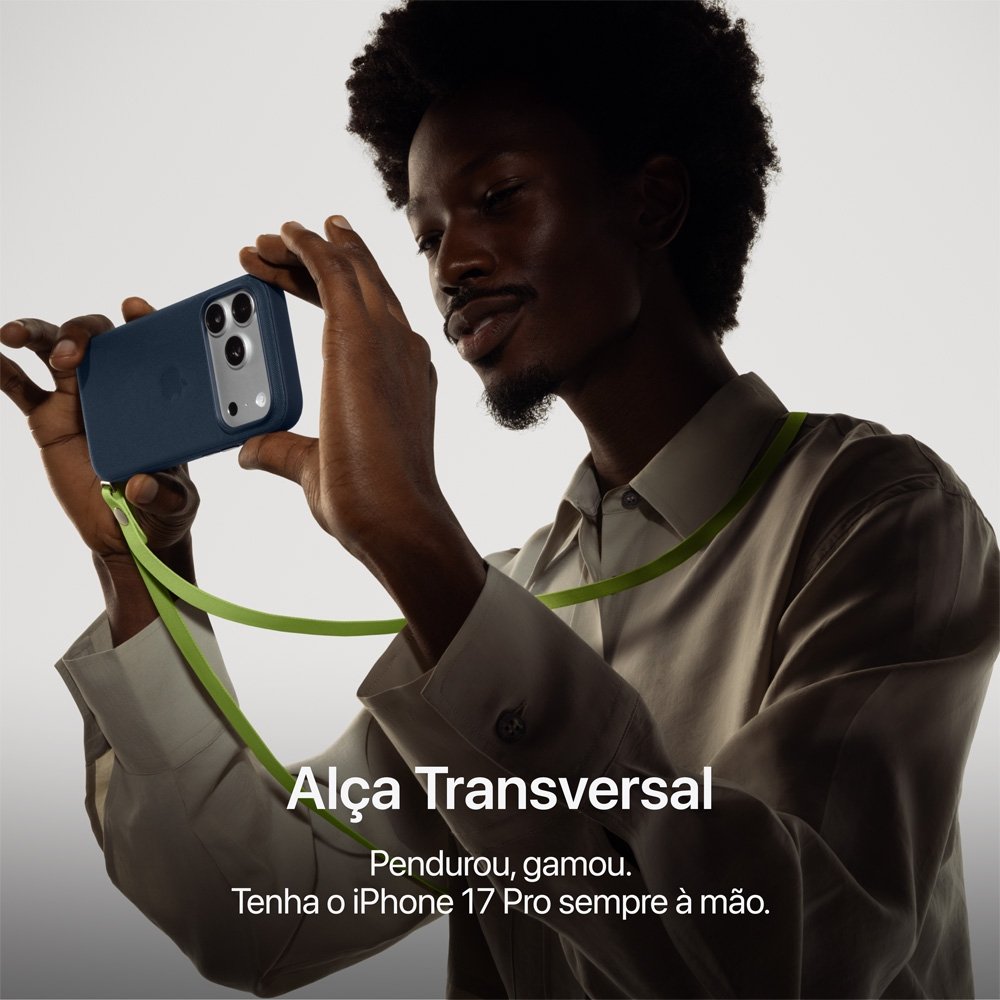 iPhone 17 Pro Max Apple 1TB, Câmera Tripla Fusion de 48MP, Tela 6.9 Super Retina XDR, Prateado - view 10