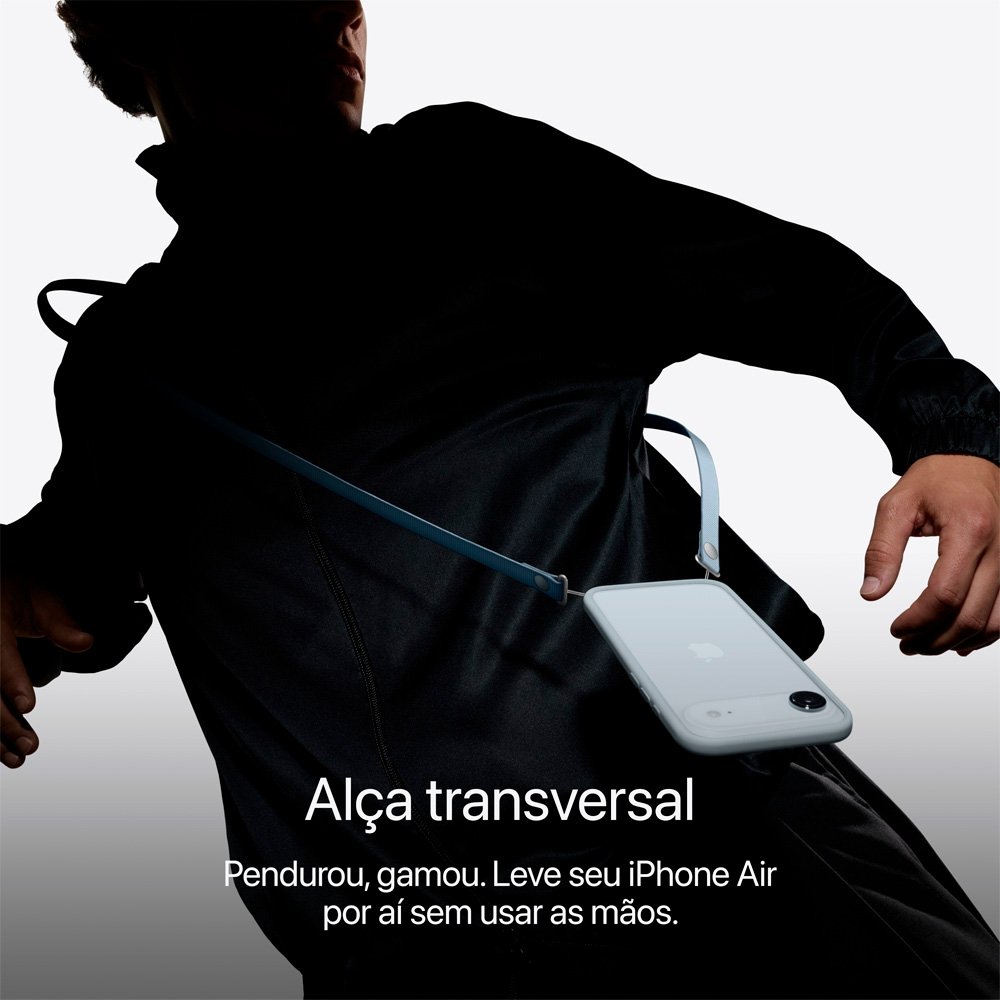 iPhone Air Apple 256GB, Câmera Fusion de 48MP, Tela 6.5 Super Retina XDR, Azul-céu - view 9