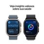 Apple Watch Ultra 3 GPS + Cellular, Caixa Natural de Titânio de 49 mm, Pulseira loop Trail Azul/Azul-Brilhante, M/G - MEWU4BE/A