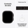 Apple Watch Ultra 3 GPS + Cellular, Caixa Preta de Titânio de 49 mm, Pulseira loop Trail Preta/Carvão, M/G - MF1H4BE/A