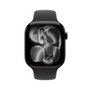 Apple Watch Series 11 GPS, Caixa Preta Brilhante de Alumínio de 46 mm, Pulseira esportiva Preta, Tamanho P/M - MEUW4AM/A