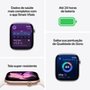 Apple Watch Series 11 GPS + Cellular, Caixa Cinza-espacial de Alumínio de 42 mm, Pulseira esportiva Preta, Tamanho P/M - MF8A4AM/A