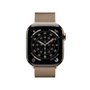 Apple Watch Series 11 GPS + Cellular, Caixa Dourada de Titânio de 42 mm, Pulseira Dourada Estilo Milanês - MF8Y4AM/A