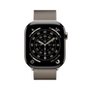 Apple Watch Series 11 GPS + Cellular, Caixa Natural de Titânio de 46 mm, Pulseira Natural Estilo Milanês, Tamanho M/G - MFD04AM/A