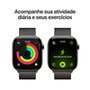 Apple Watch Series 11 GPS + Cellular, Caixa Ardósia de Titânio de 46 mm, Pulseira Ardósia Estilo Milanês, Tamanho M/G - MFD44AM/A