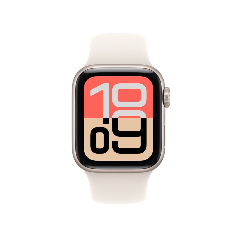 Apple Watch SE 3 GPS, Caixa Estelar de Alumínio de 40 mm, Pulseira Esportiva Estelar, Tamanho M/G - MEH54AM/A - view 2