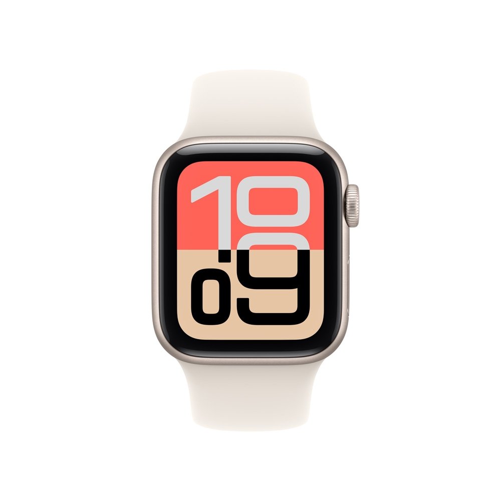 Apple Watch SE 3 GPS + Cellular, Caixa Estelar de Alumínio de 44 mm, Pulseira Esportiva Estelar, Tamanho M/G - MEPF4AM/A - view 2