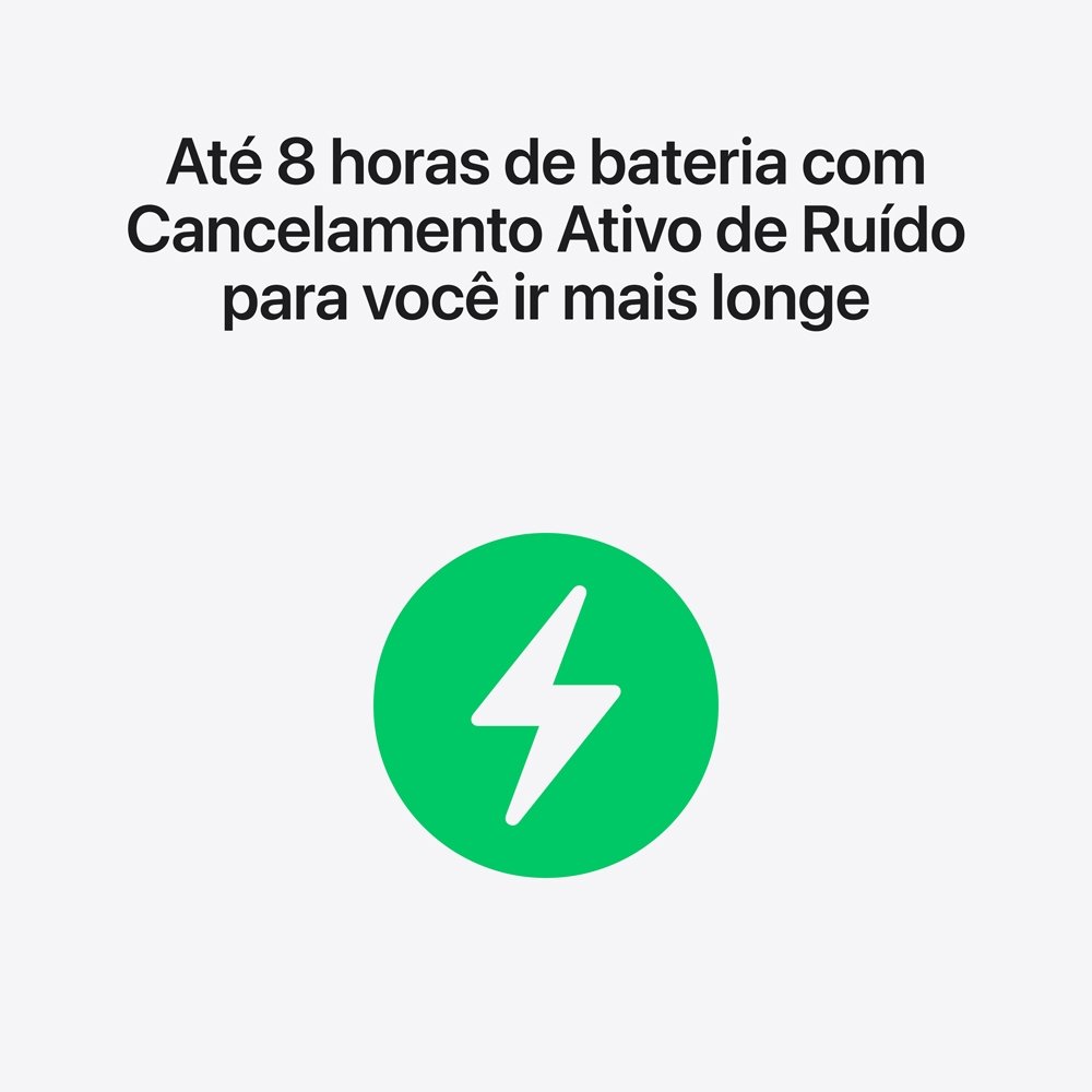 Imagem 9 de 12 do produto AirPods Pro 3 Apple, Chip H2, Estojo de recarga MagSafe USB-C, Branco - MFHP4BZ/A
