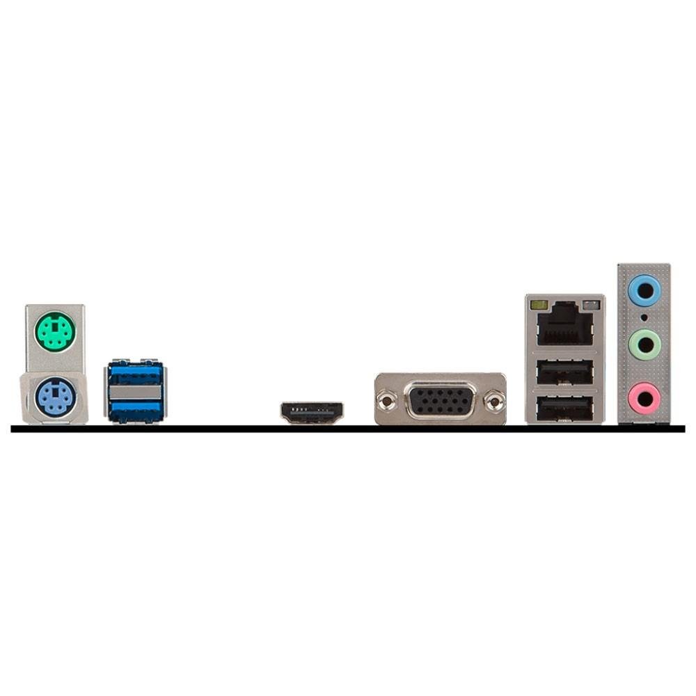 Imagem 3 de 5 do produto Placa-Mãe MSI H110M Pro-VH Plus, Intel LGA 1151, mATX, DDR4, Preto