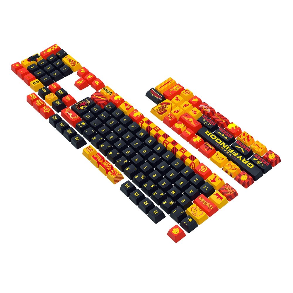Keycap Gamer ( Balão.info) Harry Potter Grifinória, ( Balão.info), Preto, Vermelho e Amarelo - ( Balão.info)-944 - foto 4