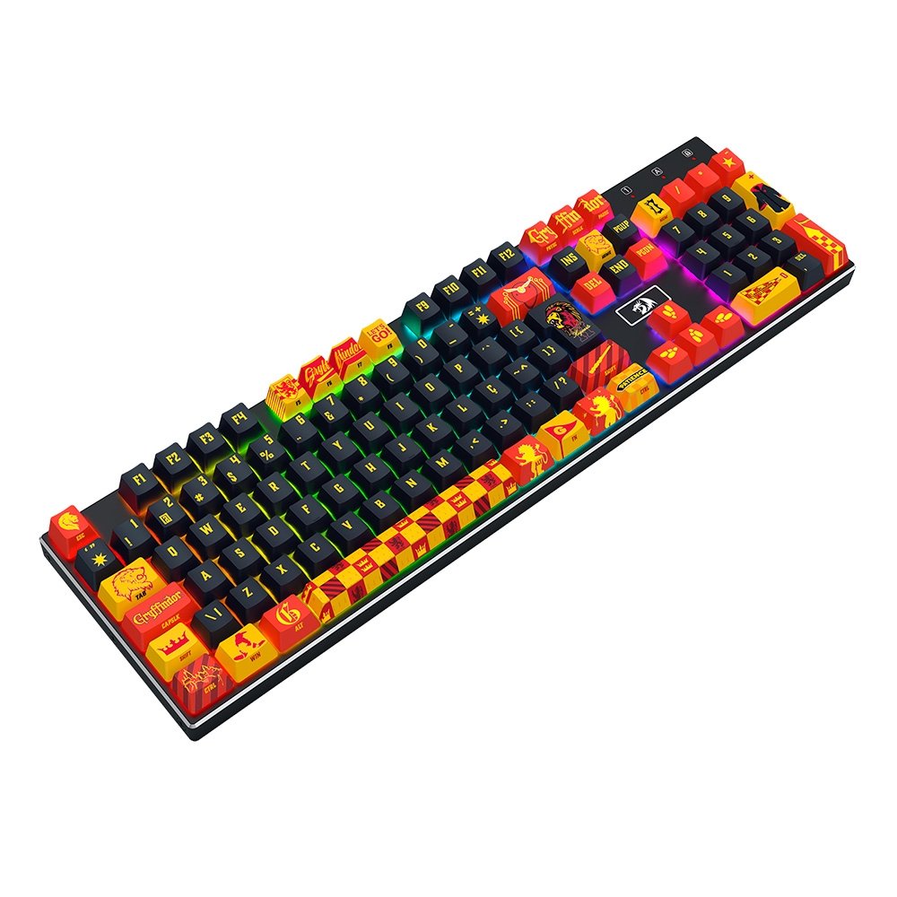 Keycap Gamer ( Balão.info) Harry Potter Grifinória, ( Balão.info), Preto, Vermelho e Amarelo - ( Balão.info)-944 - foto 6
