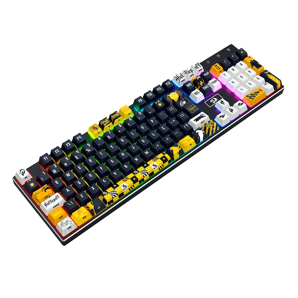 Keycap Gamer ( Balão.info) Harry Potter Lufa-Lufa, ( Balão.info), Preto e Amarelo - ( Balão.info)-943 - foto 4