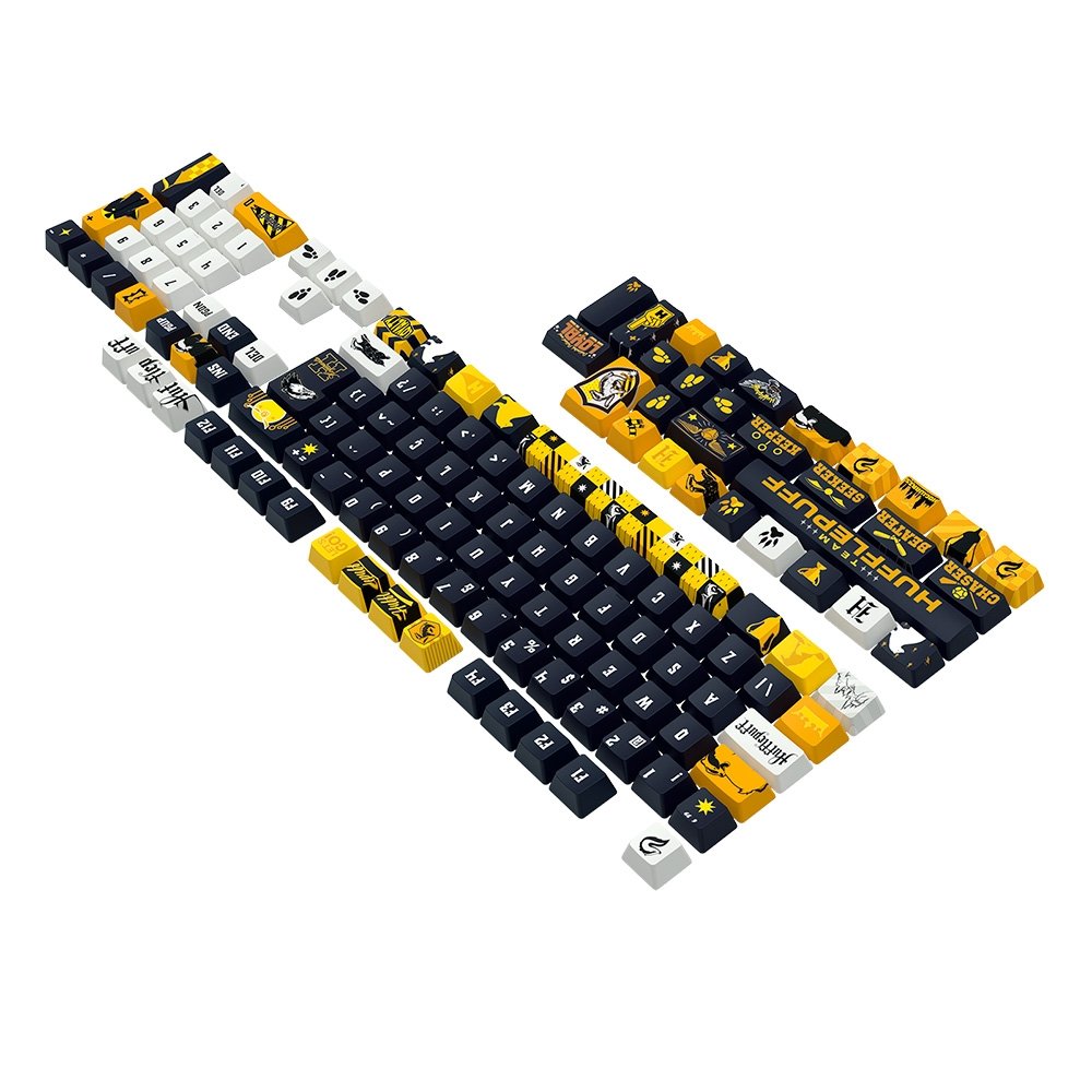 Keycap Gamer ( Balão.info) Harry Potter Lufa-Lufa, ( Balão.info), Preto e Amarelo - ( Balão.info)-943 - foto 5