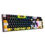 Keycap Gamer Redragon Harry Potter Lufa-Lufa, ABNT2, Preto e Amarelo - HP-943
