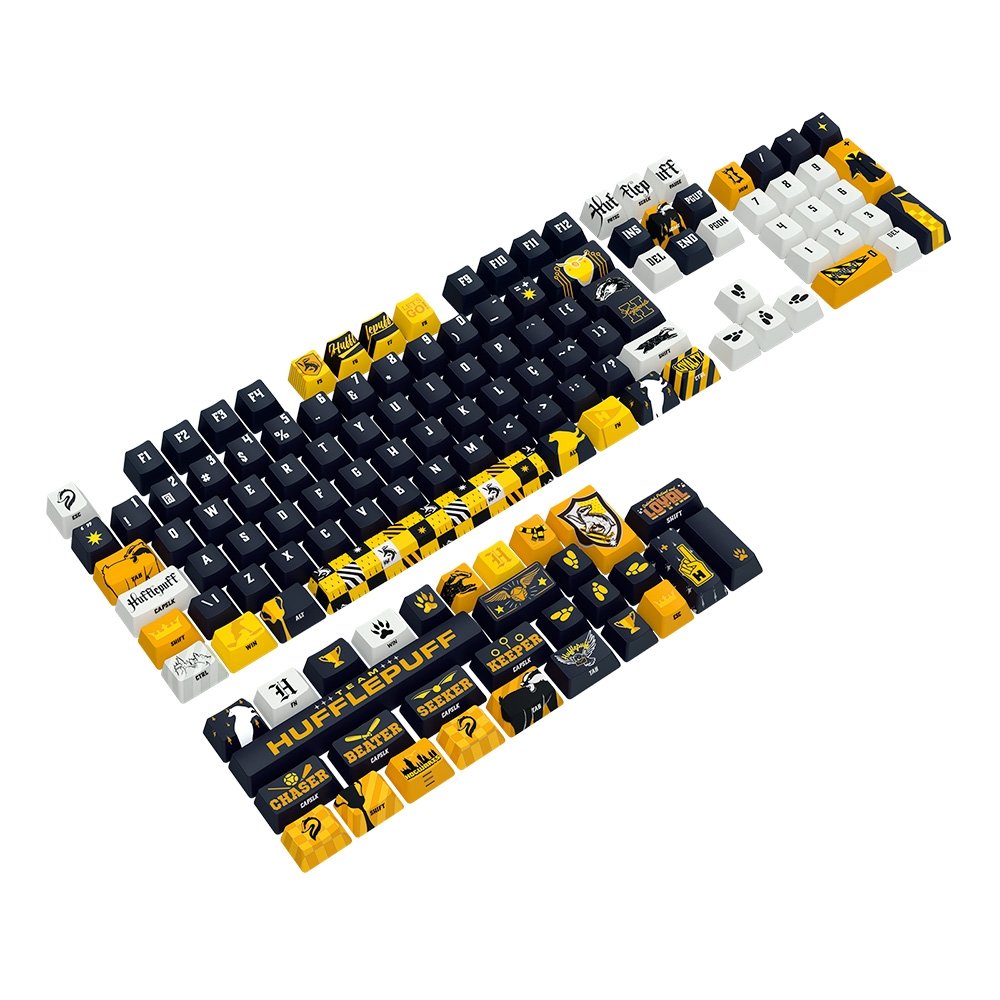 Keycap Gamer ( Balão.info) Harry Potter Lufa-Lufa, ( Balão.info), Preto e Amarelo - ( Balão.info)-943 - foto 8