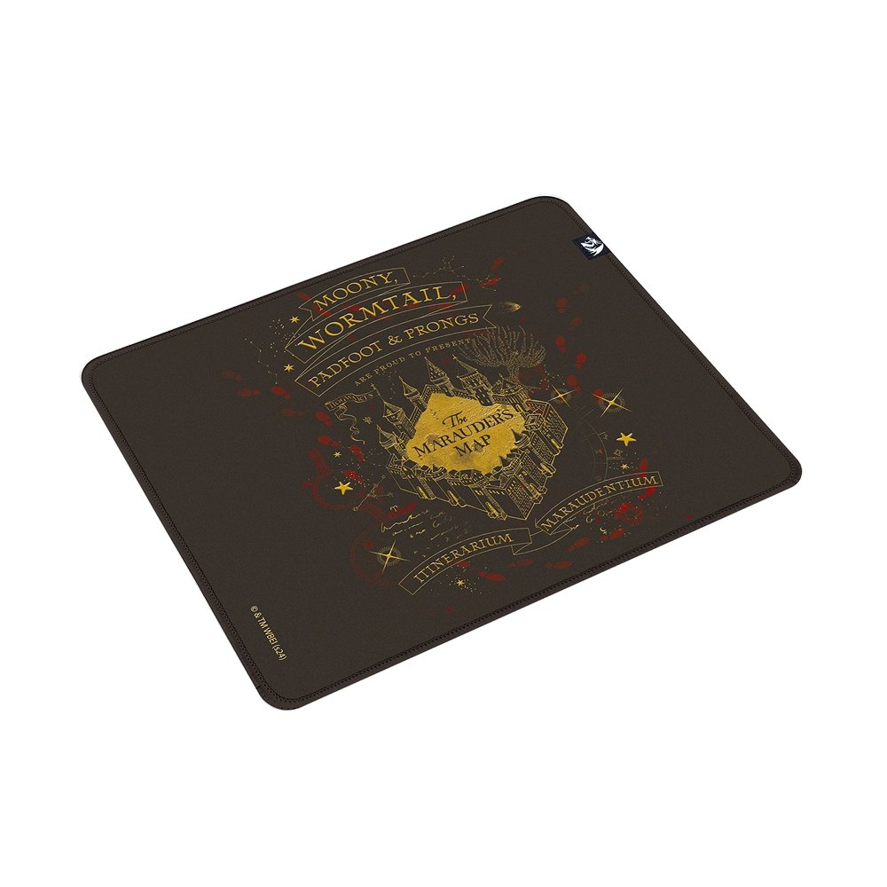 Imagem 2 de 8 do produto Mousepad Gamer Redragon Harry Potter Mapa do Maroto, 320x270x3mm, Tamanho M, Marrom - HP-935