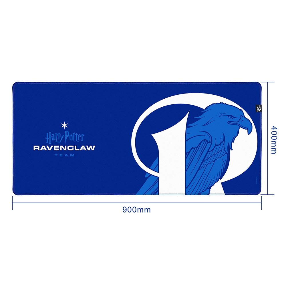 Mousepad Gamer Redragon Harry Potter Corvinal, 400x900x4mm, Tamanho L, Azul - HP-937