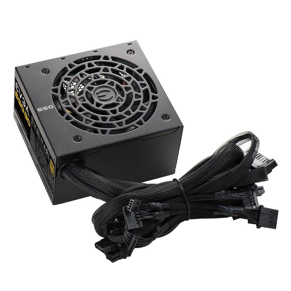 Imagem 4 de 5 do produto Fonte EVGA 650W 80 Plus Gold, PFC Ativo - 100-GD-0650-V