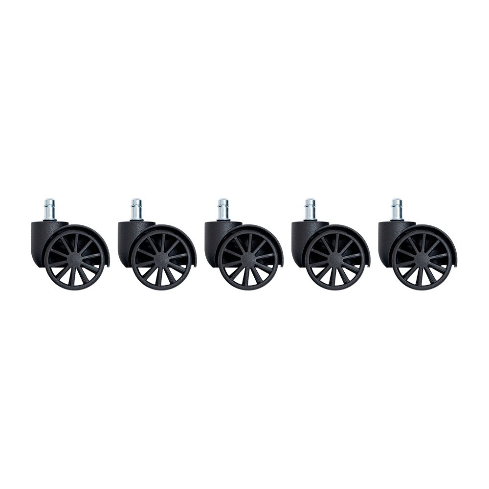 Kit Rodinhas Rodízio (PU 60mm) para Cadeira Gamer Husky Gaming Tempest 500, Tempest 700, Tempest 700 4D, Saucer 800 - KSHPR287