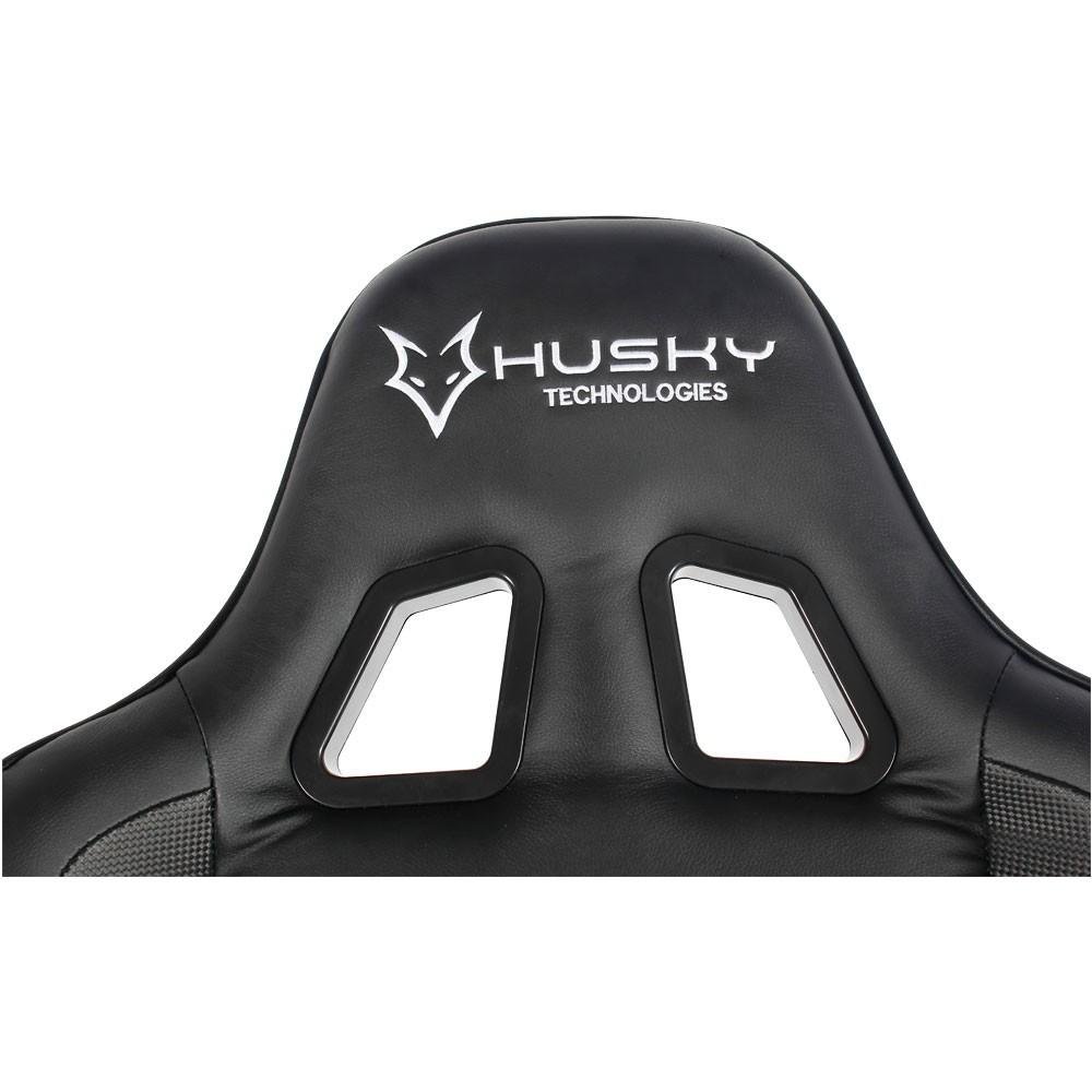 Imagem 13 de 14 do produto Cadeira Gamer Husky Gaming Storm, Preto, Com Almofadas, Reclinável, Descanso de Braço 2D - HST-BK