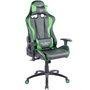 Cadeira Gamer Husky Gaming Storm, Preto e Verde, Com Almofadas, Reclinável, Descanso de Braço 2D - HST-BG