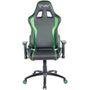Cadeira Gamer Husky Gaming Storm, Preto e Verde, Com Almofadas, Reclinável, Descanso de Braço 2D - HST-BG