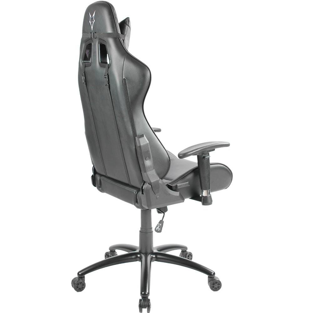 Imagem 14 de 17 do produto Cadeira Gamer Husky Gaming Blizzard, Preto, Com Almofadas, Reclinável, Descanso de Braço 2D - HGMA005