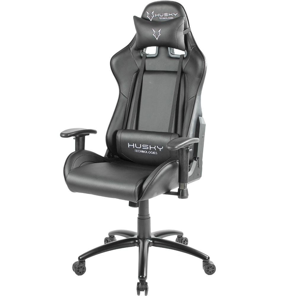 Imagem 3 de 17 do produto Cadeira Gamer Husky Gaming Blizzard, Preto, Com Almofadas, Reclinável, Descanso de Braço 2D - HGMA005