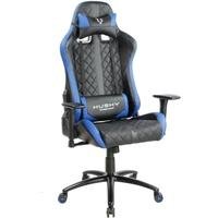Cadeira Gamer Husky Gaming Hailstorm - Preto e Azul   A Cadeira Gamer Husky HailStorm oferece design arrojado e moderno, perfeito para que seu espaço 