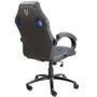 Cadeira Gamer Husky Gaming Snow, Preto e Azul, Cilindro de Gás Classe 4, Base em Metal, Roda em Nylon - HSN-BB