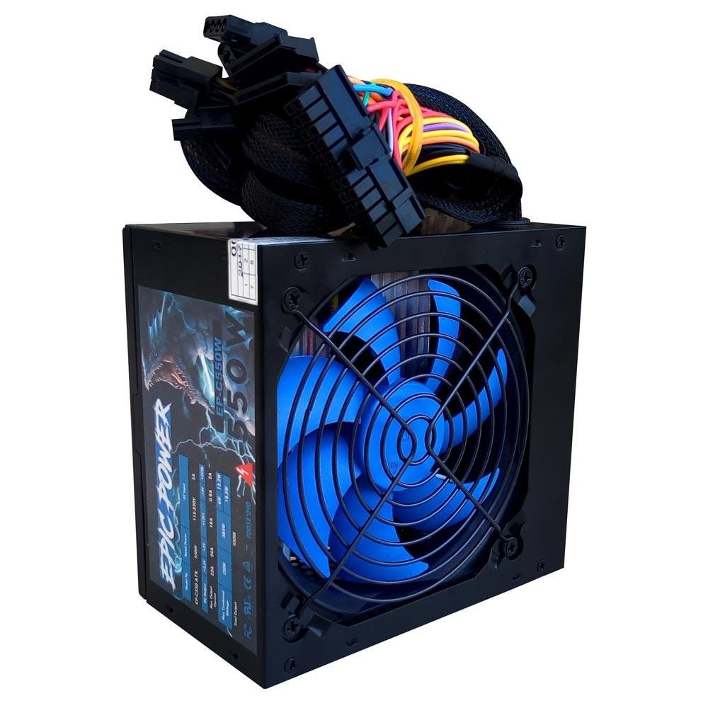 Fonte Epic Power 550W - FT550WEP Fonte Epic Power 550W - FT550WEP