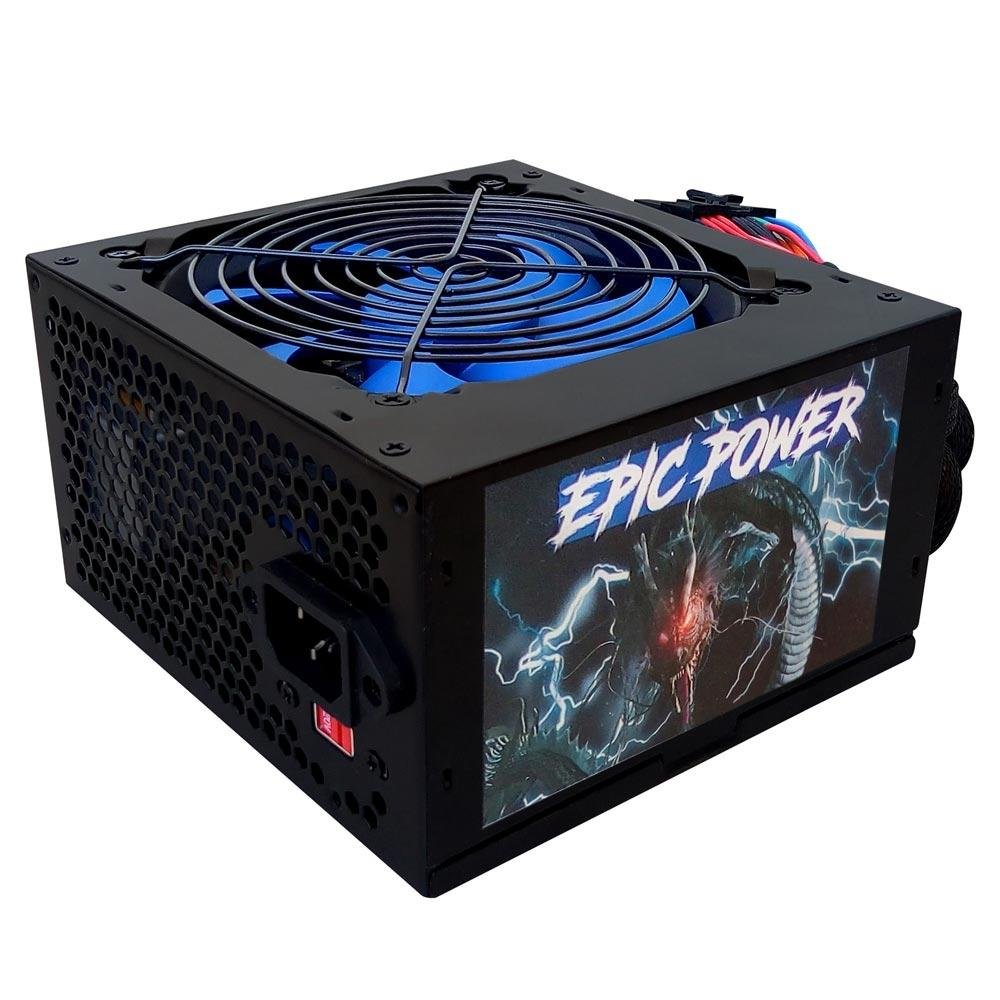 Fonte Epic Power 550W - FT550WEP Fonte Epic Power 550W - FT550WEP